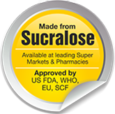 Made from Sucralose